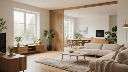 5 Wooden Partition Designs for Living Room