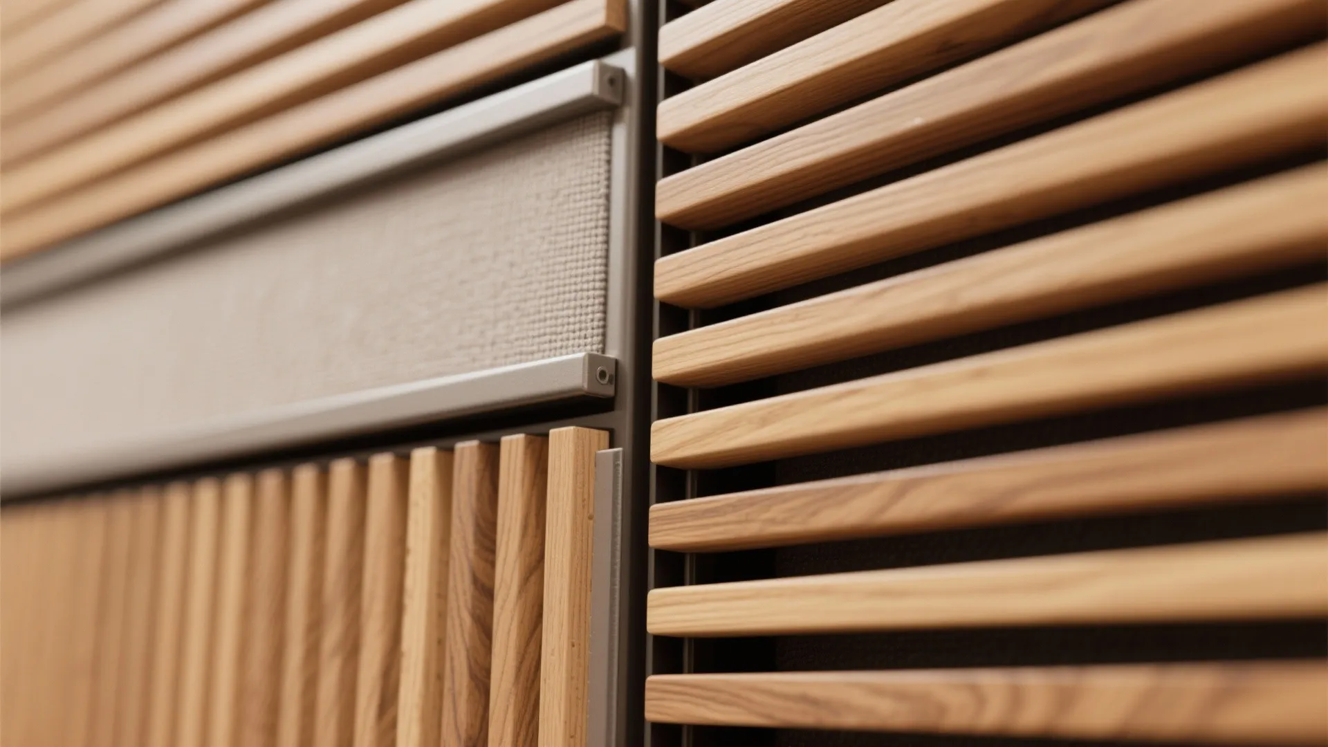 Warm wood accents that humanize the ballroom