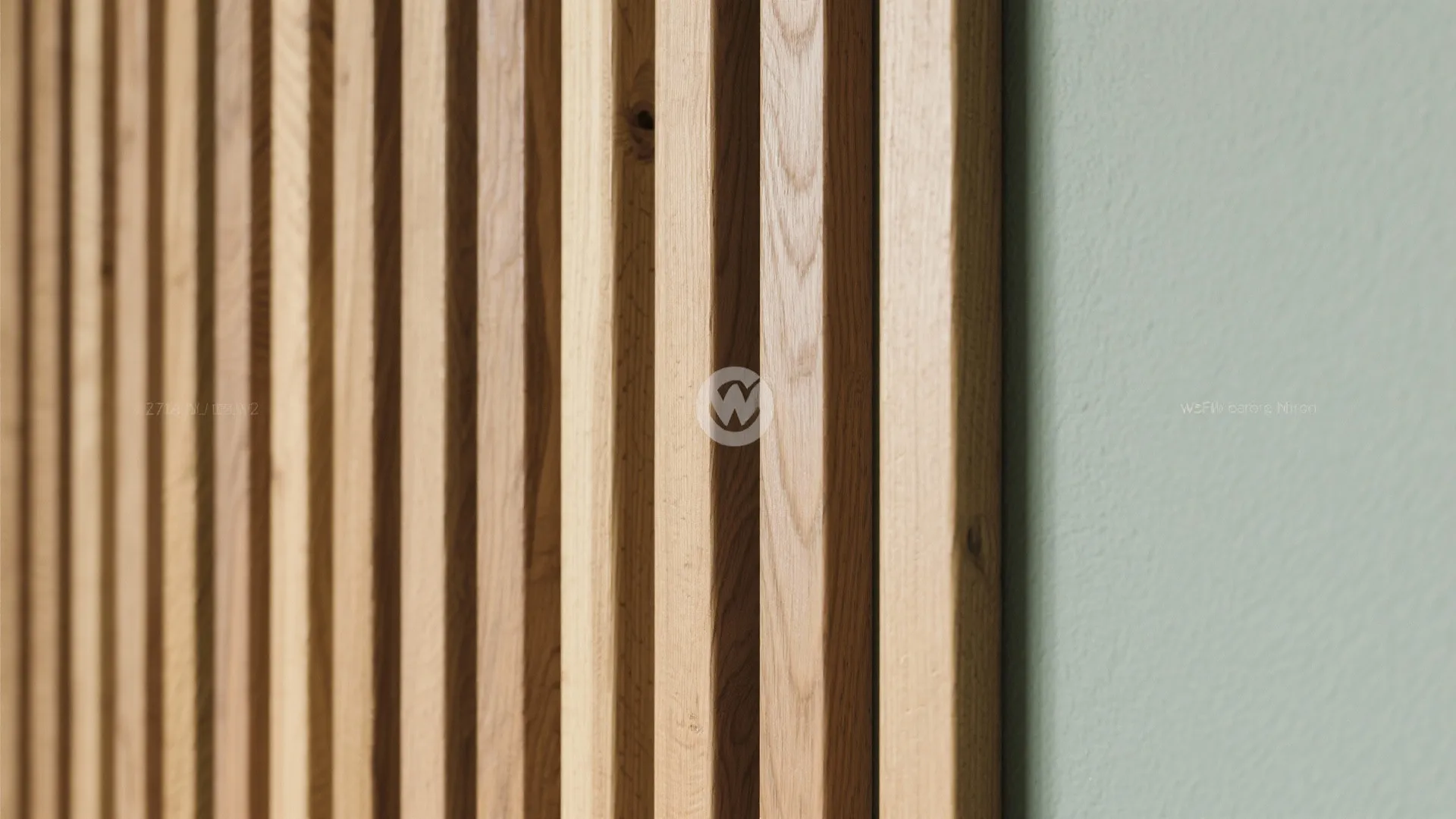 Warm materials and calm color psychology