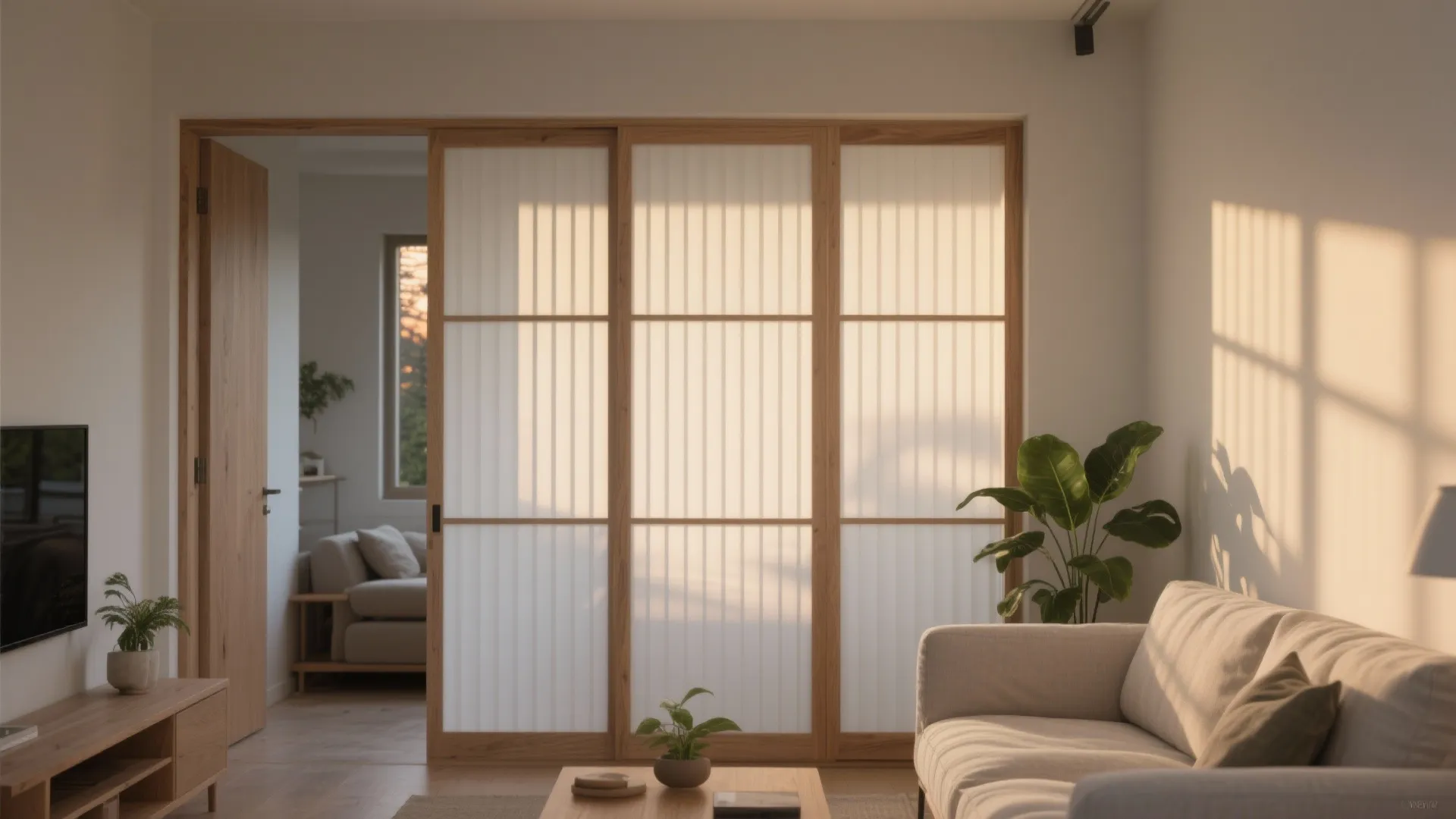 Slatted Wood Screens for Light and Air