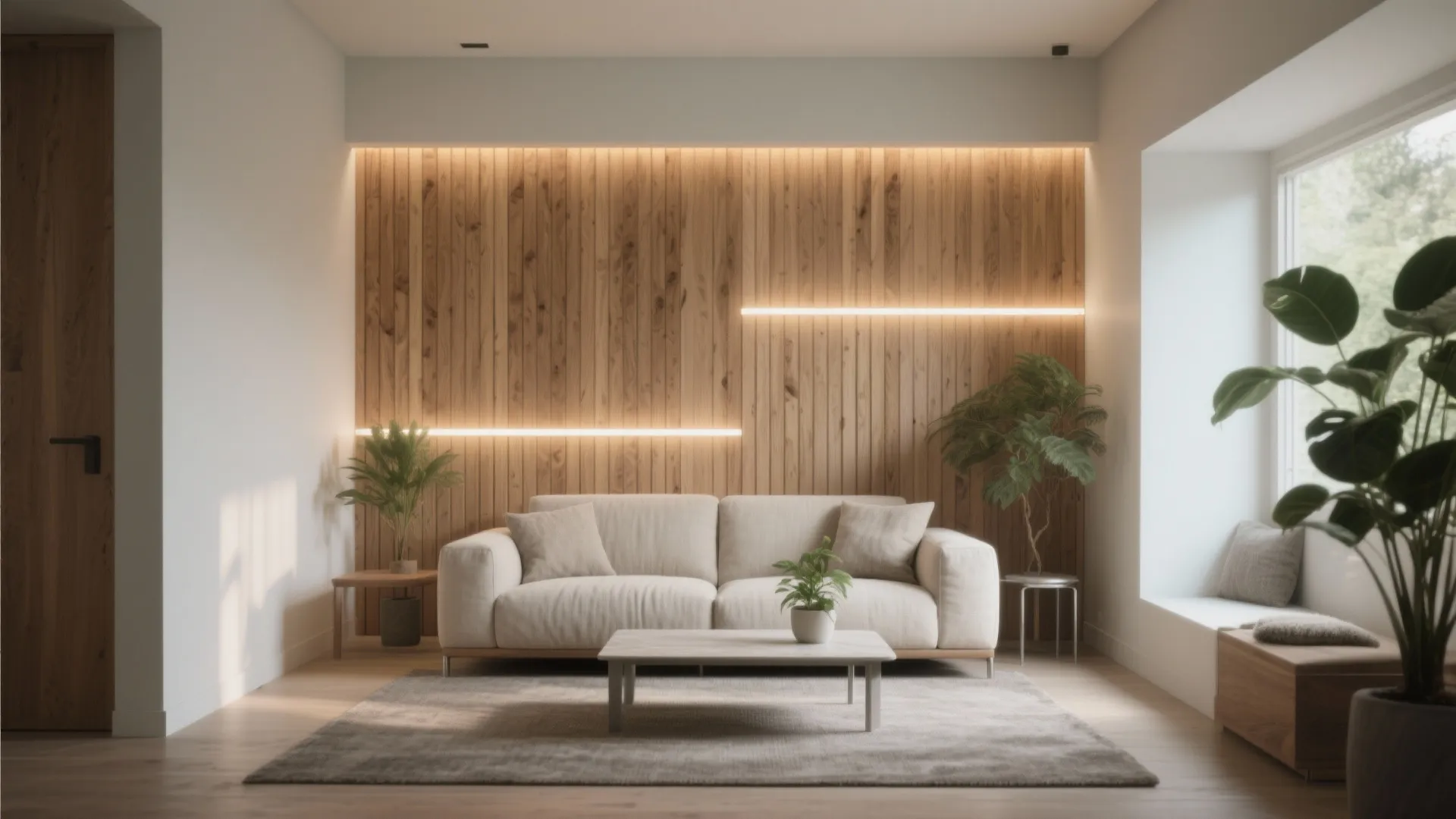 Wood Veneer and Slat Walls