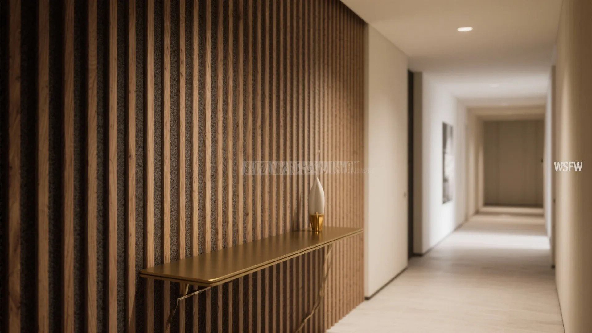 Natural Wood, Slats, and Texture for Warmth