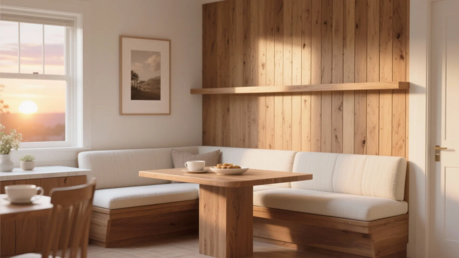 Warm Wood Cladding or Slats for a Cozy, Natural Feel