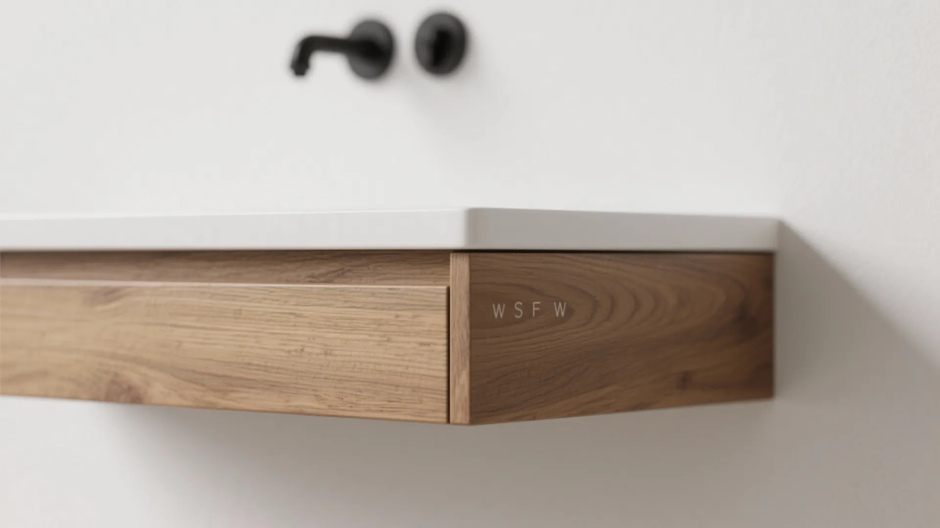 Wood Accents to Warm Up a White Palette