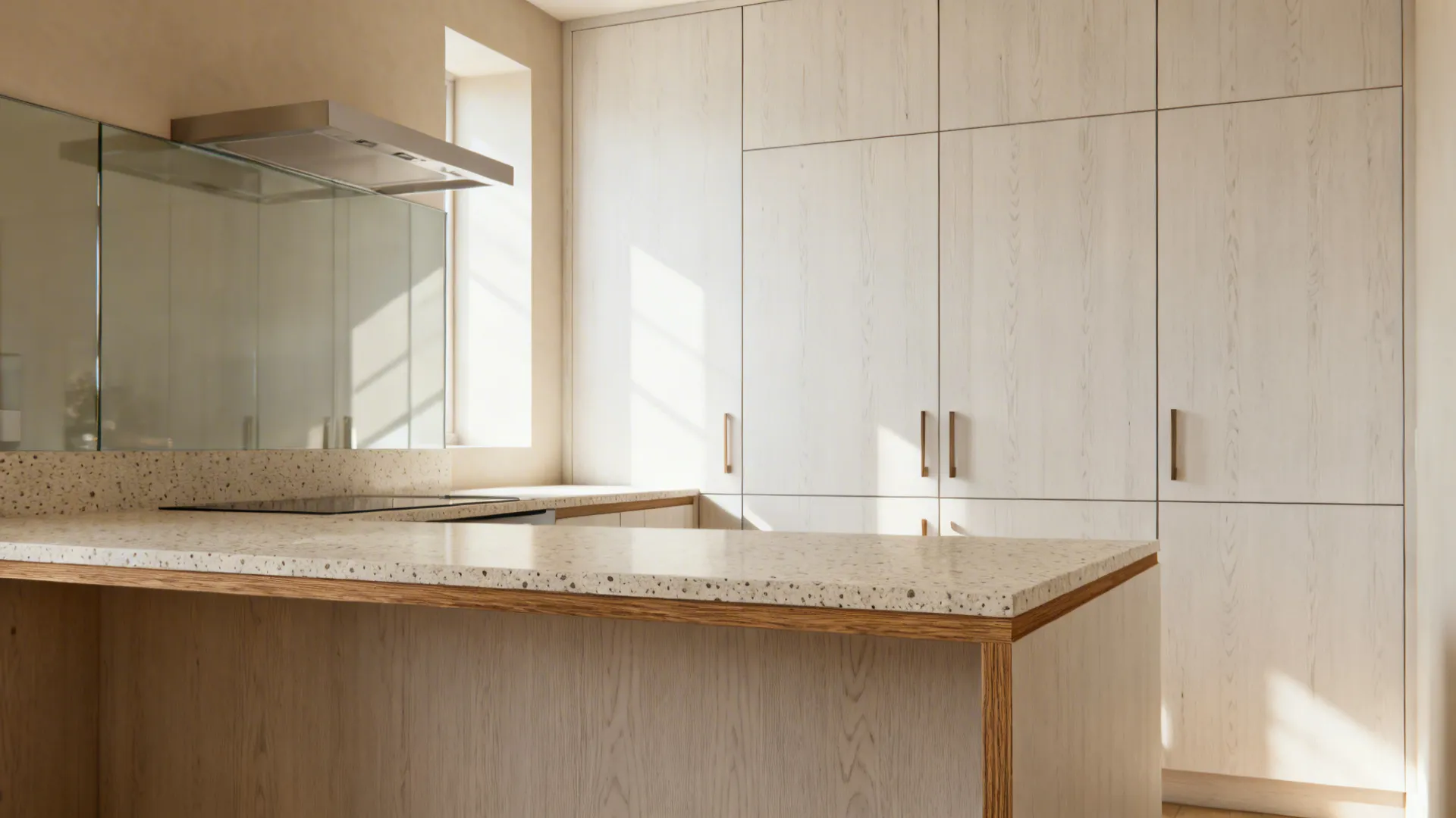 Flat-Panel Veneer: Warmth and Minimal Maintenance