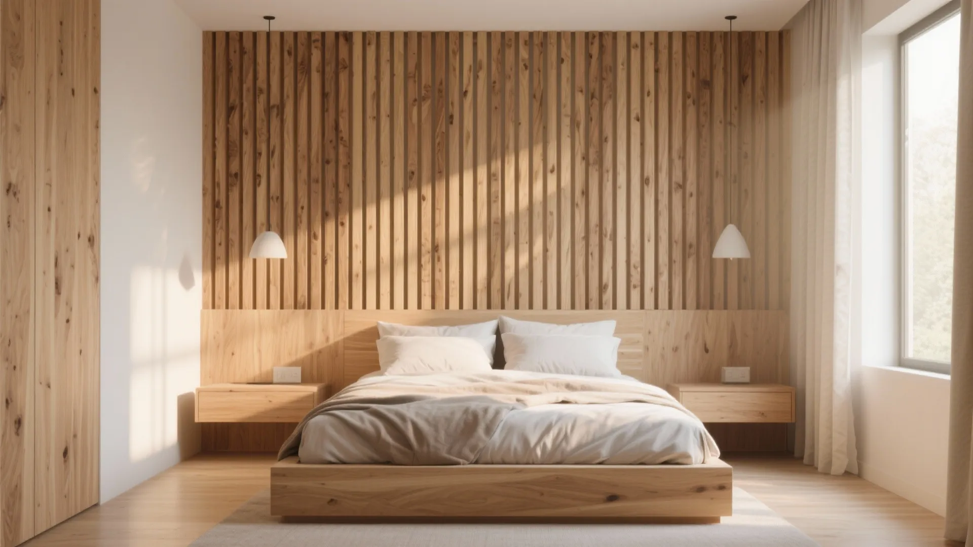 Decorative Wooden Wall Slats