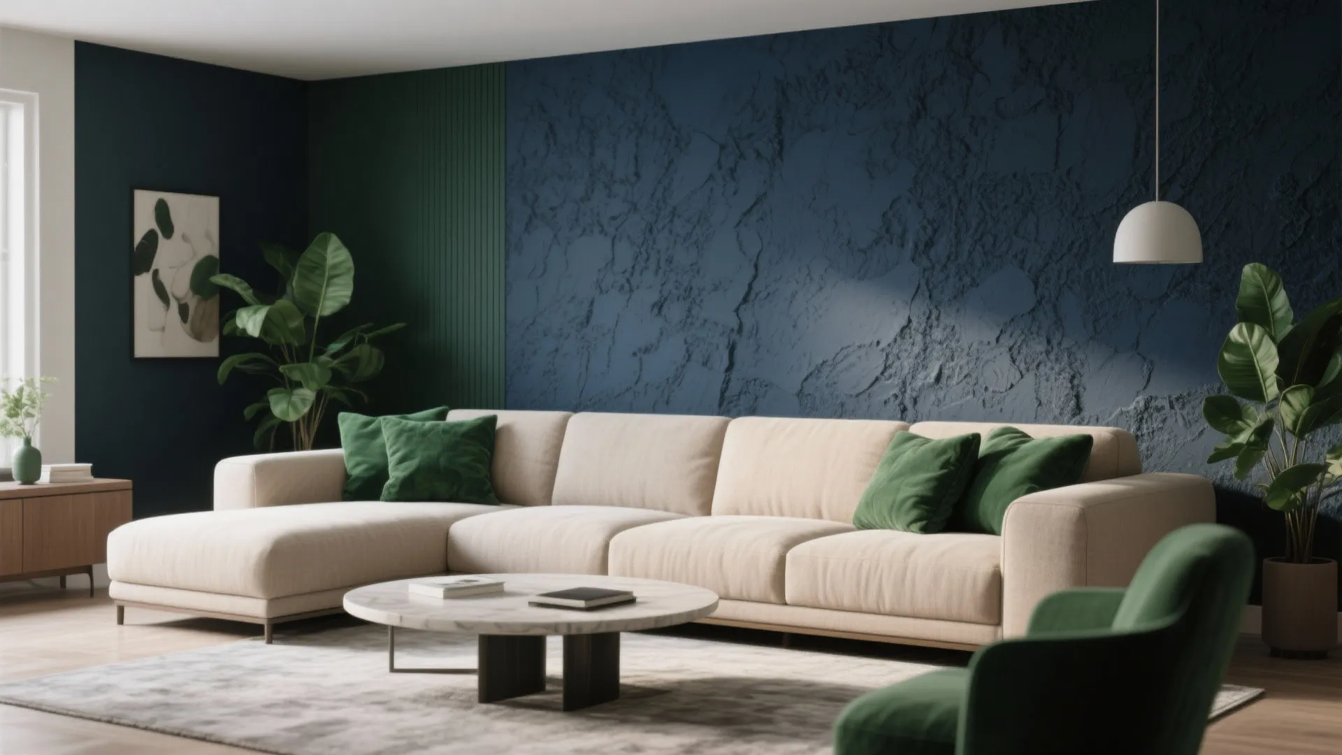 2. Add a bold accent wall