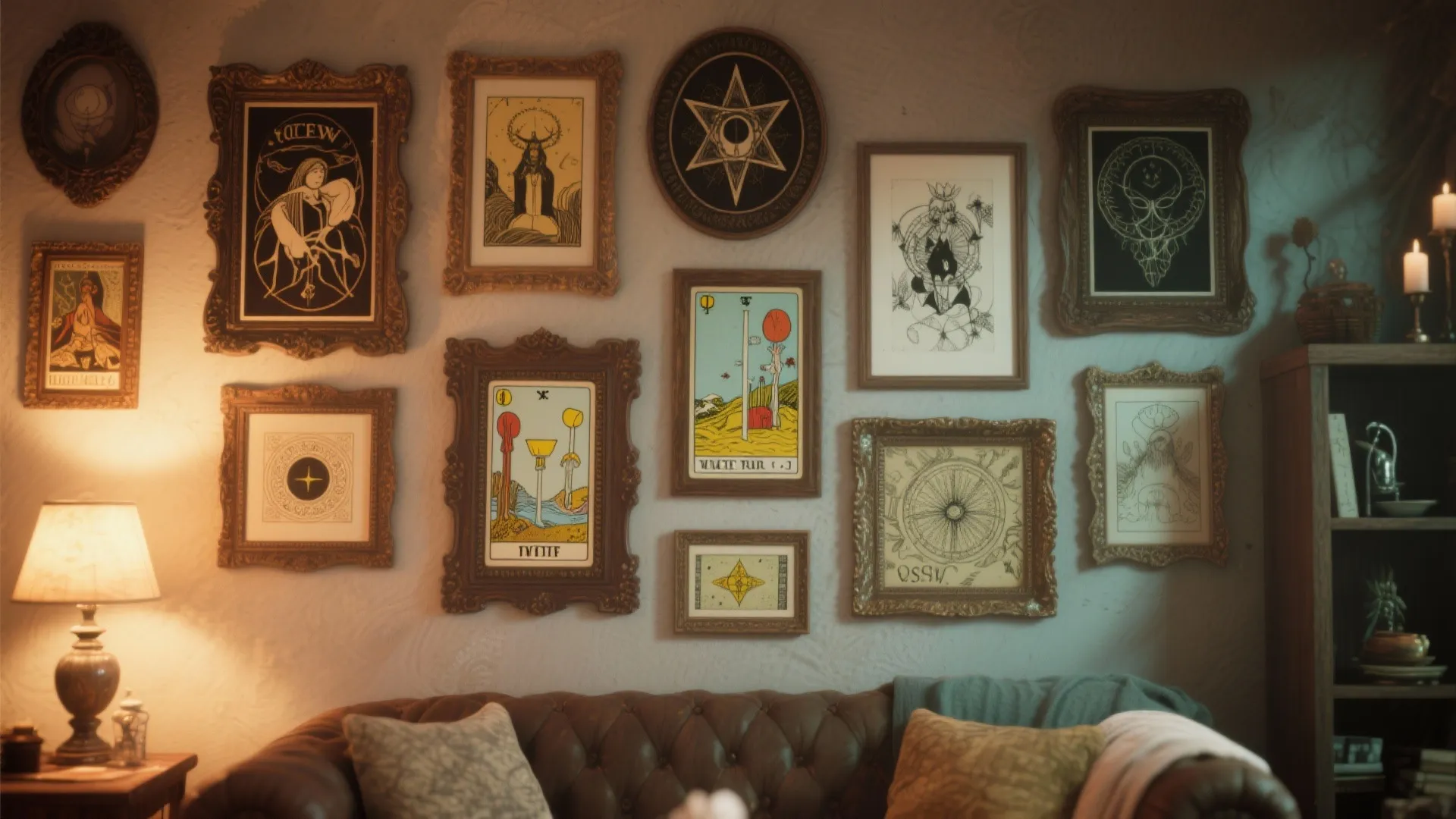 4. Vintage Occult Artwork