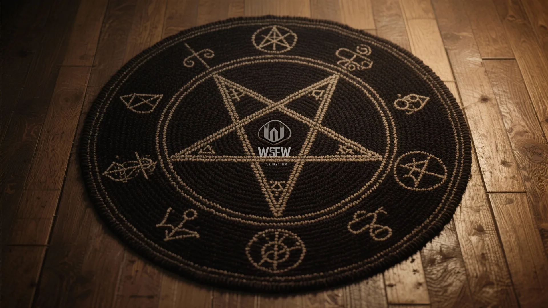 2. Occult Symbol Rugs