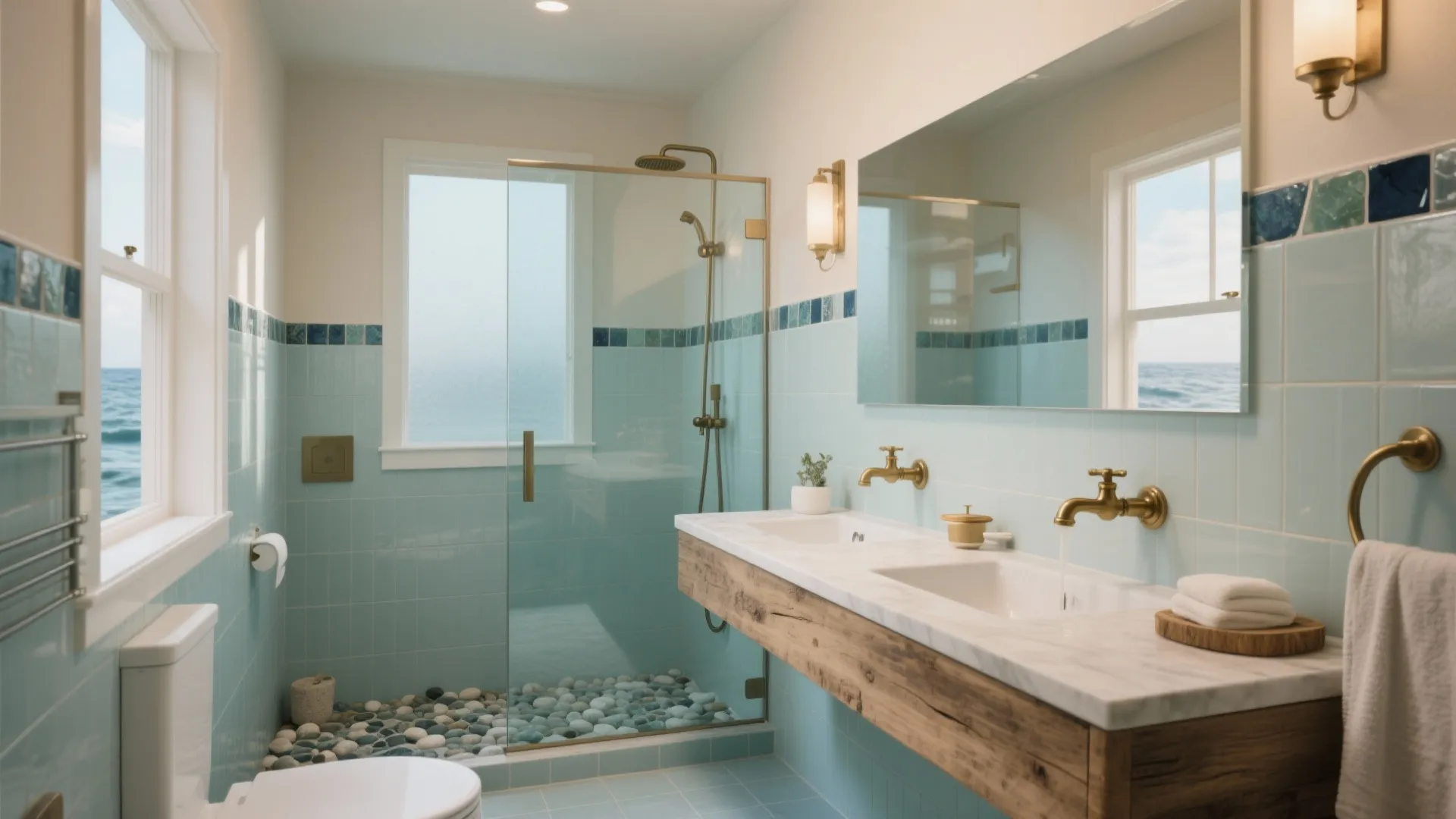 Ocean Themed Bathroom Decor: 5 Ideas: Seaside vibes for small bathrooms — practical, playful and budget-friendly ideas from a pro