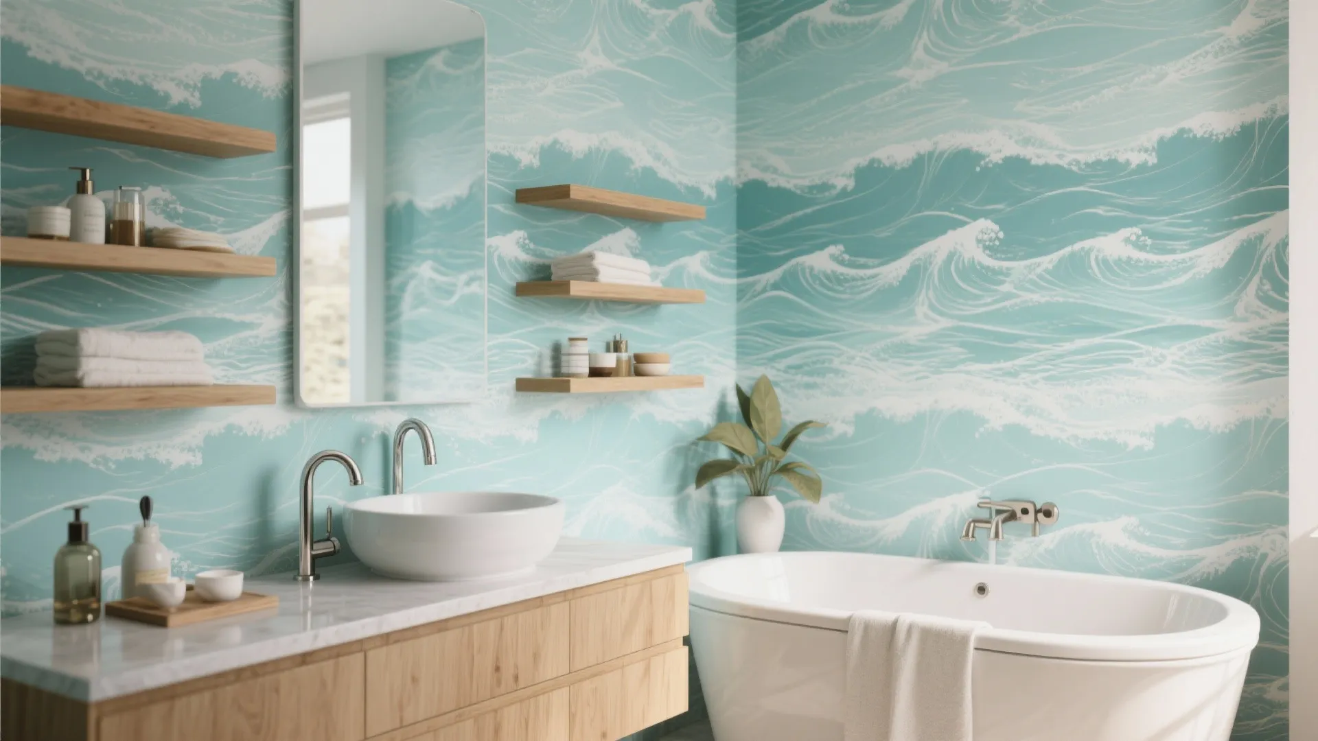 Ocean-Inspired Blues