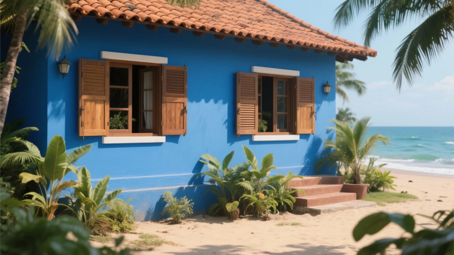 2. Ocean Blue Facade