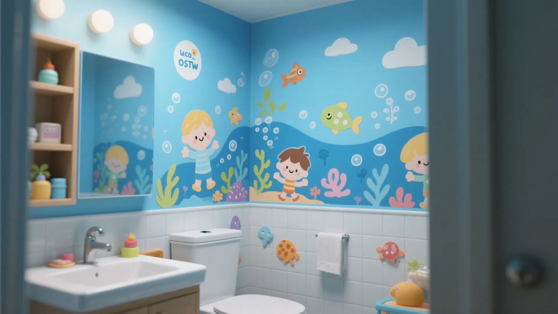 1. Whimsical Wall Art Stickers