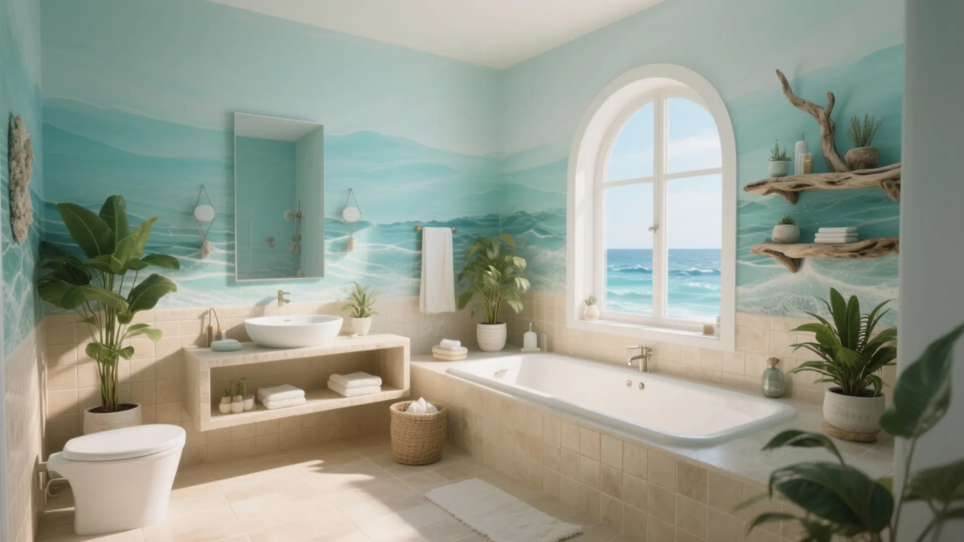 5 Ocean Theme Bathroom Ideas: Transform Your Bathroom into a Coastal Oasis with These Tips
