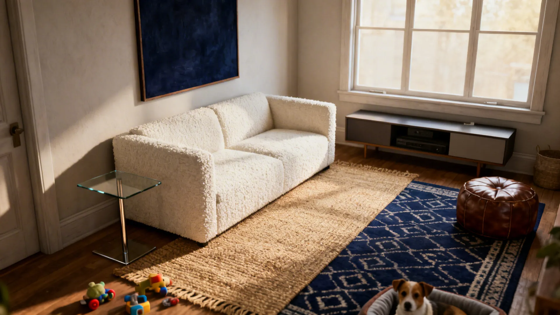 5 Creative Ideas for an Off-White Couch