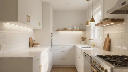 5 Off-White Kitchen Ideas That Maximize Small Spaces