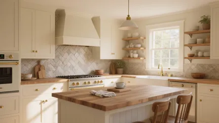 5 Off-White Kitchen Cabinet Ideas