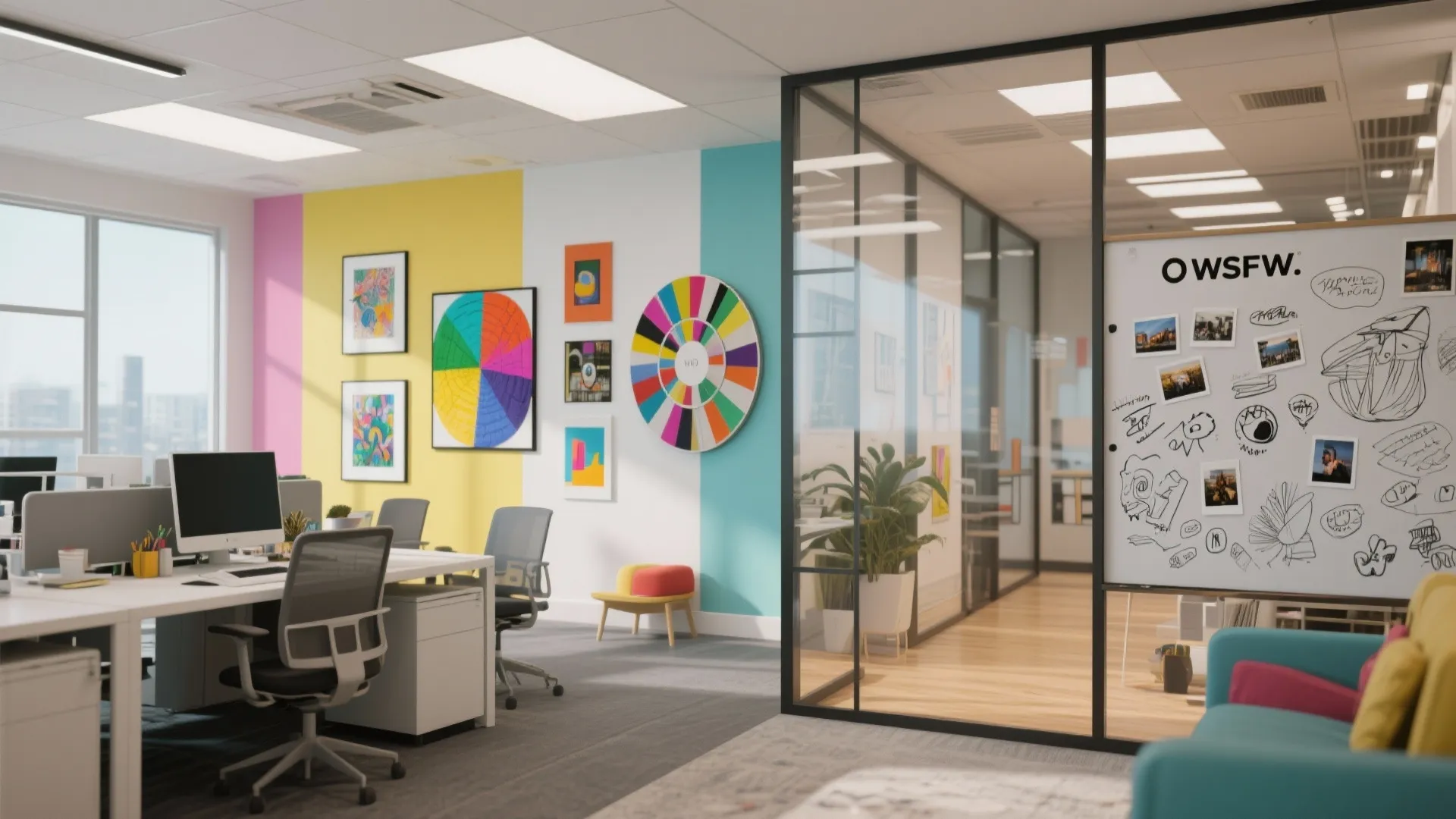 9. Infuse Art into the Office