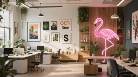 10 Office Art Ideas to Transform Your Workspace