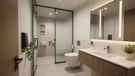 5 Office Bathroom Designs: Small Space, Big Impact