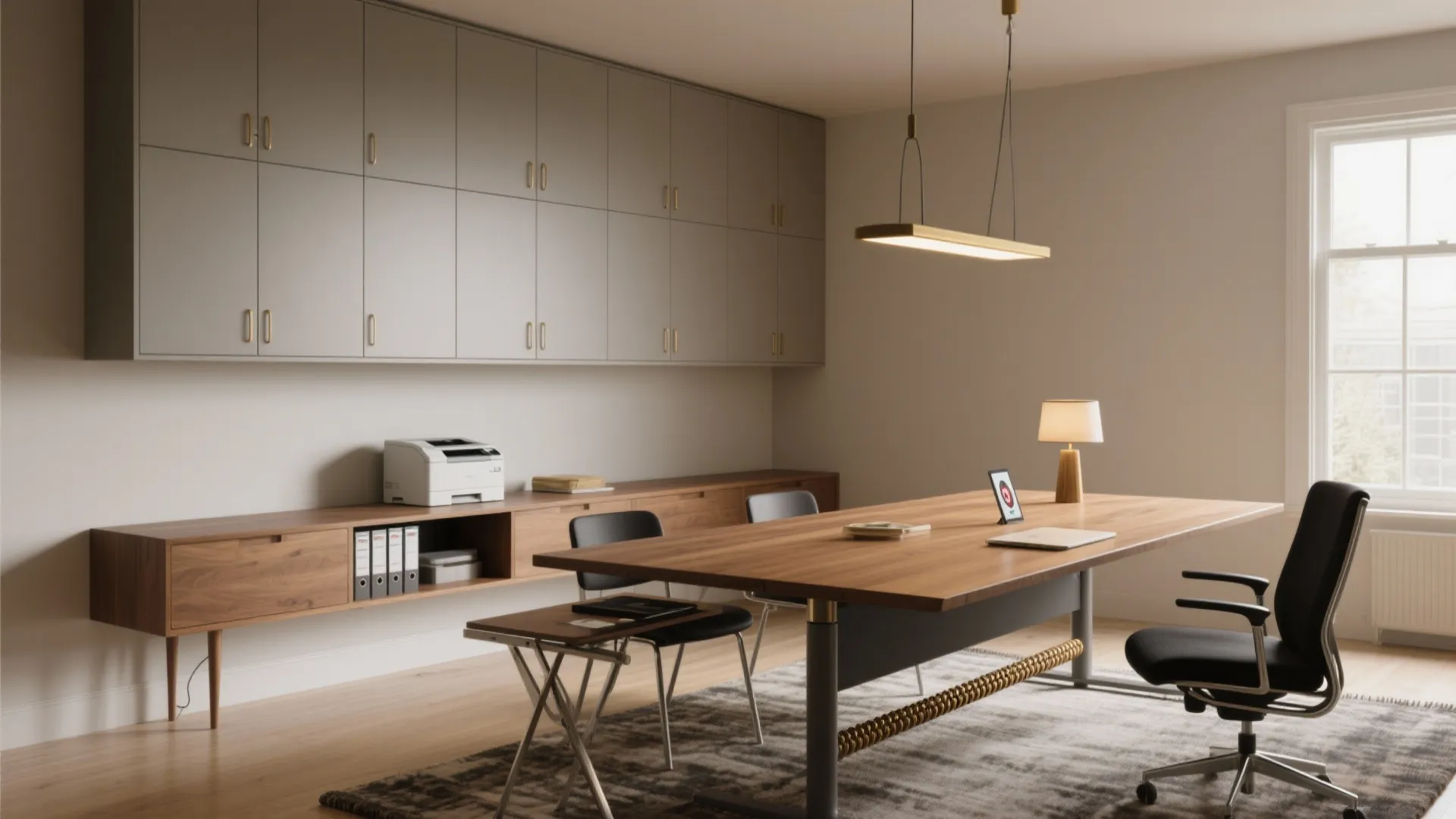 1) Dining Room by Day, Home Office by Night