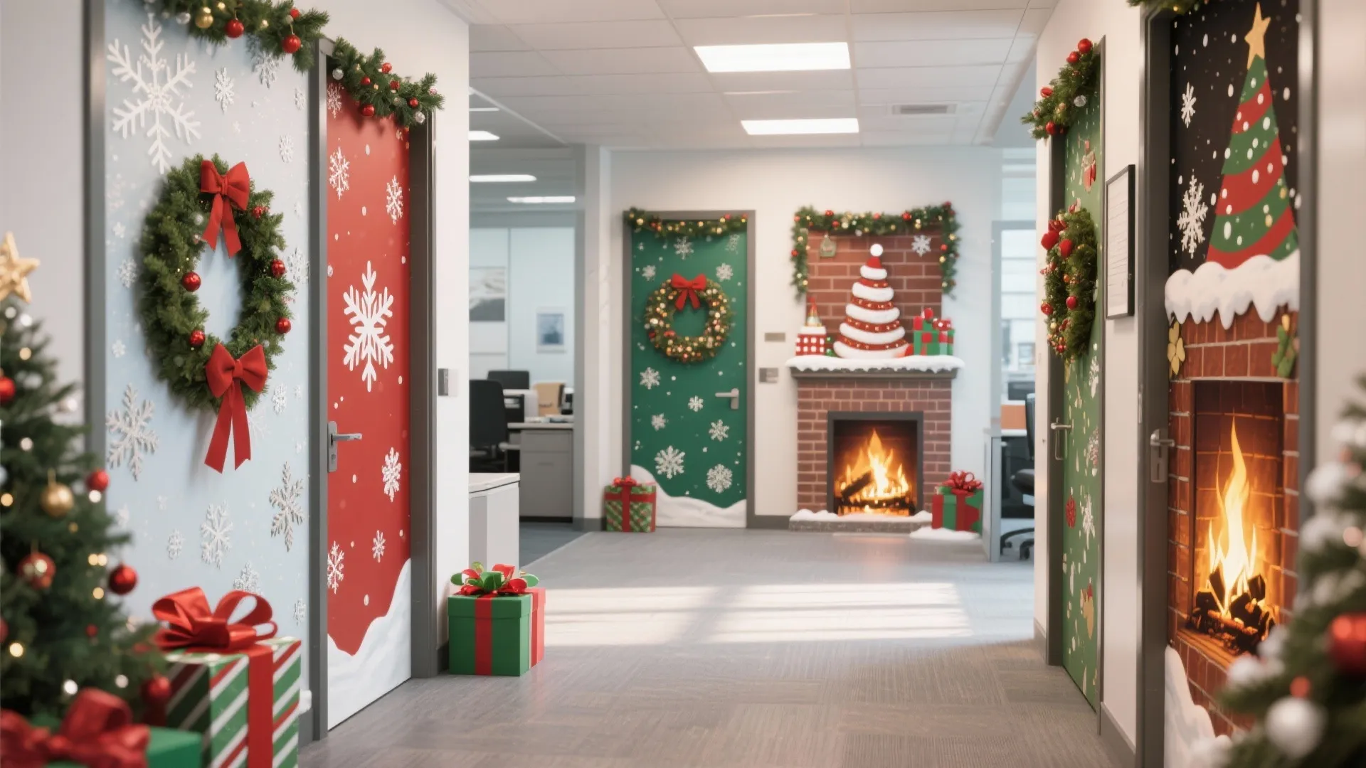 10 Creative Christmas Office Door Decorating Ideas: Bring Holiday Cheer to Your Workspace with These Fun & Festive Door Concepts