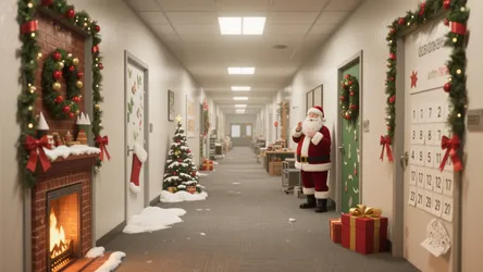 5 Creative Office Christmas Door Decorating Ideas