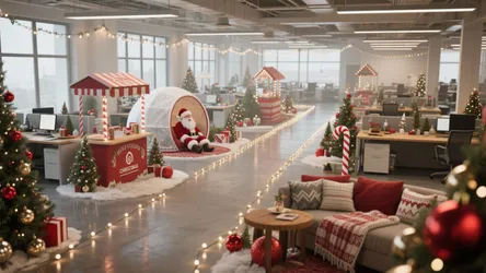 5 Christmas Office Decoration Ideas