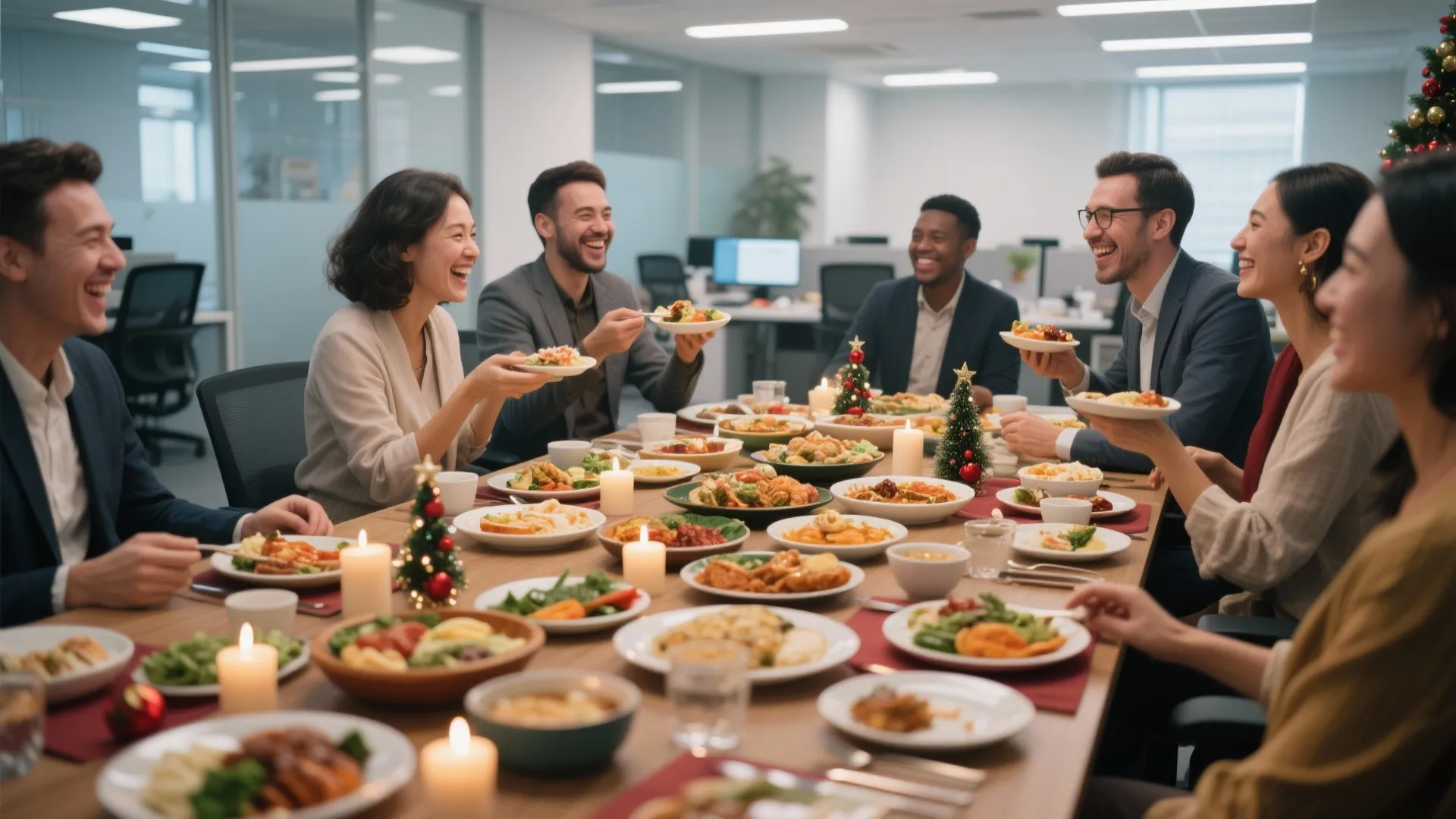 3. Christmas Potluck Lunch