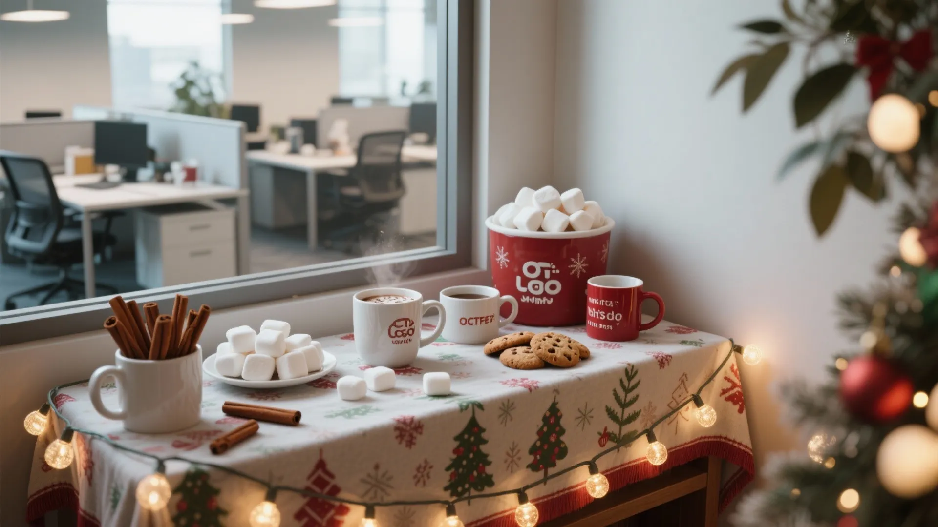2. Hot Cocoa & Cookie Station