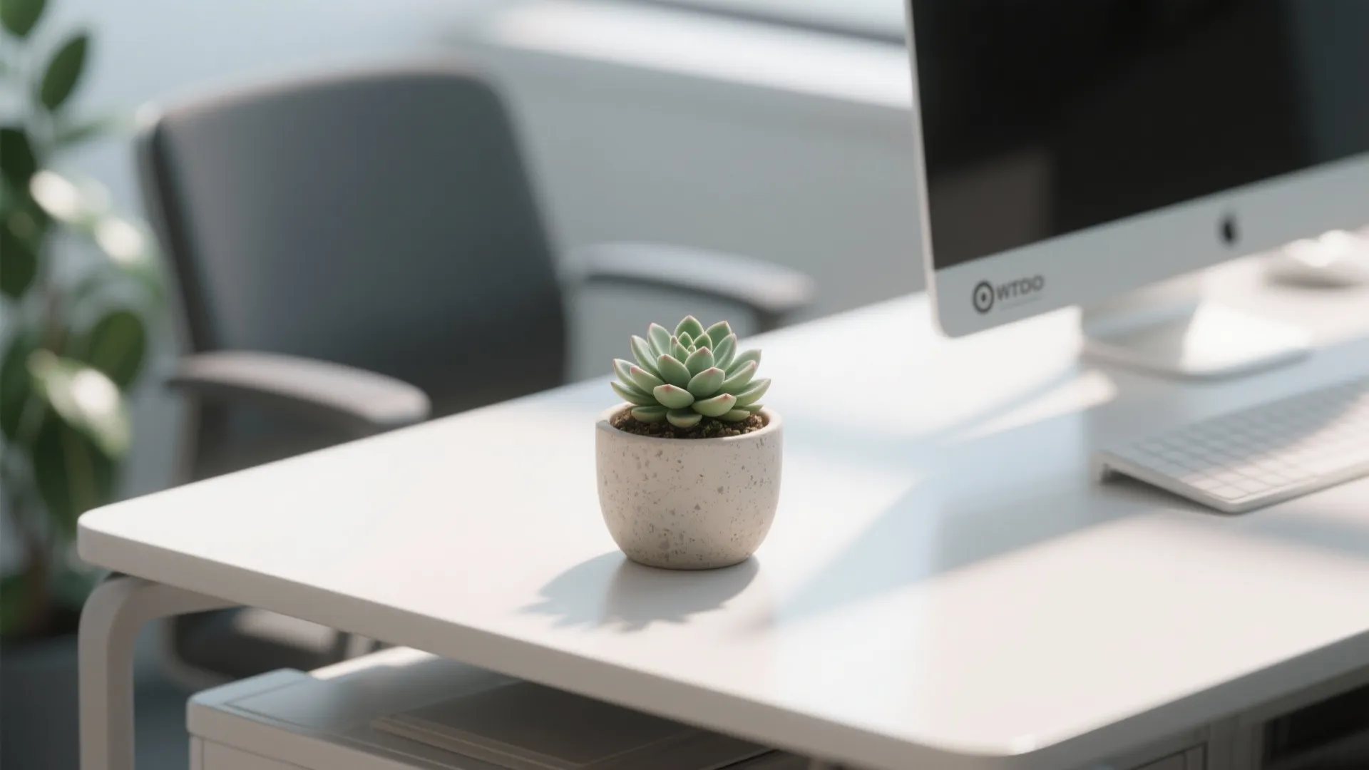 6. Desk Plants