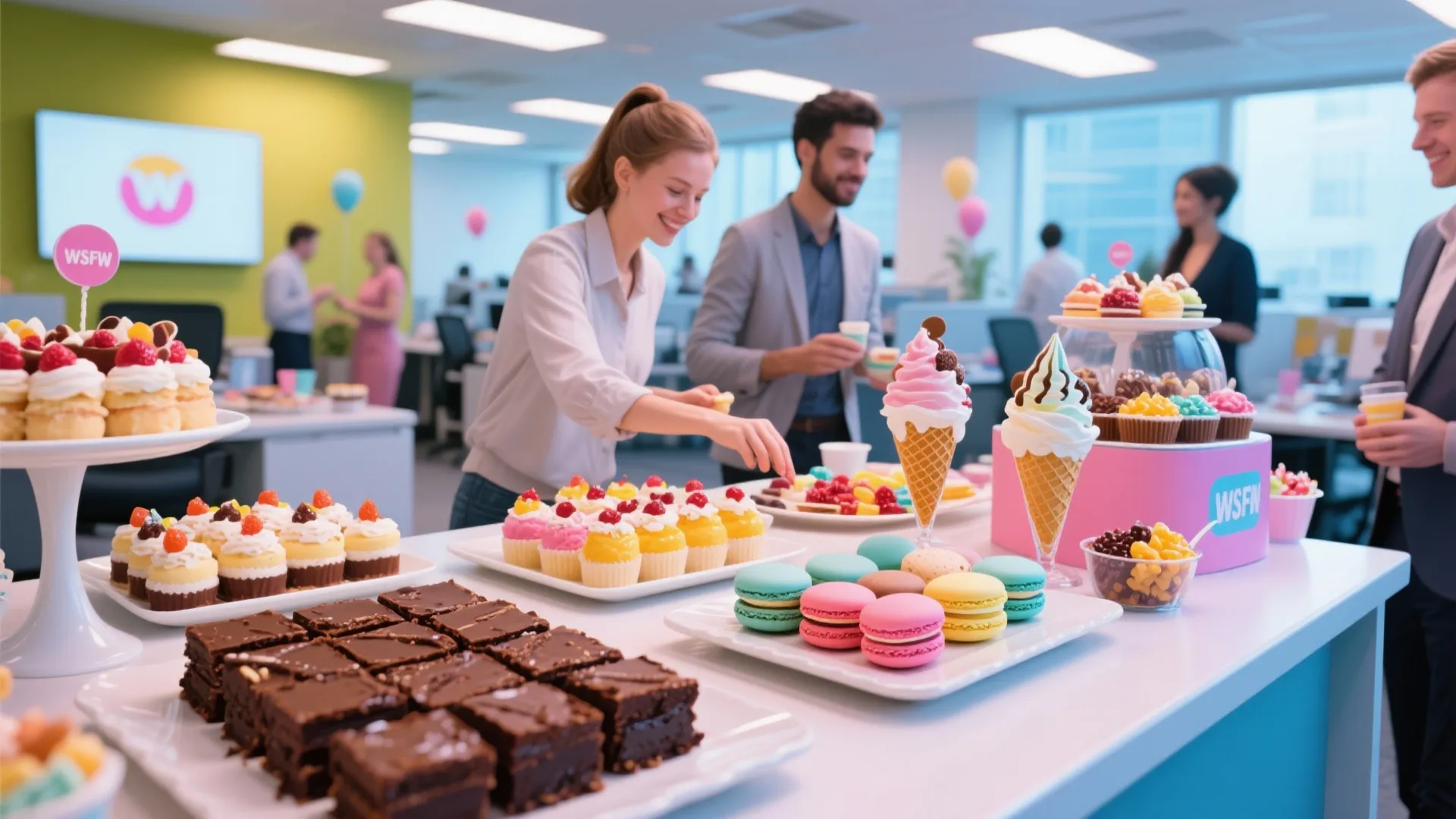 7. Pop-Up Dessert Buffet
