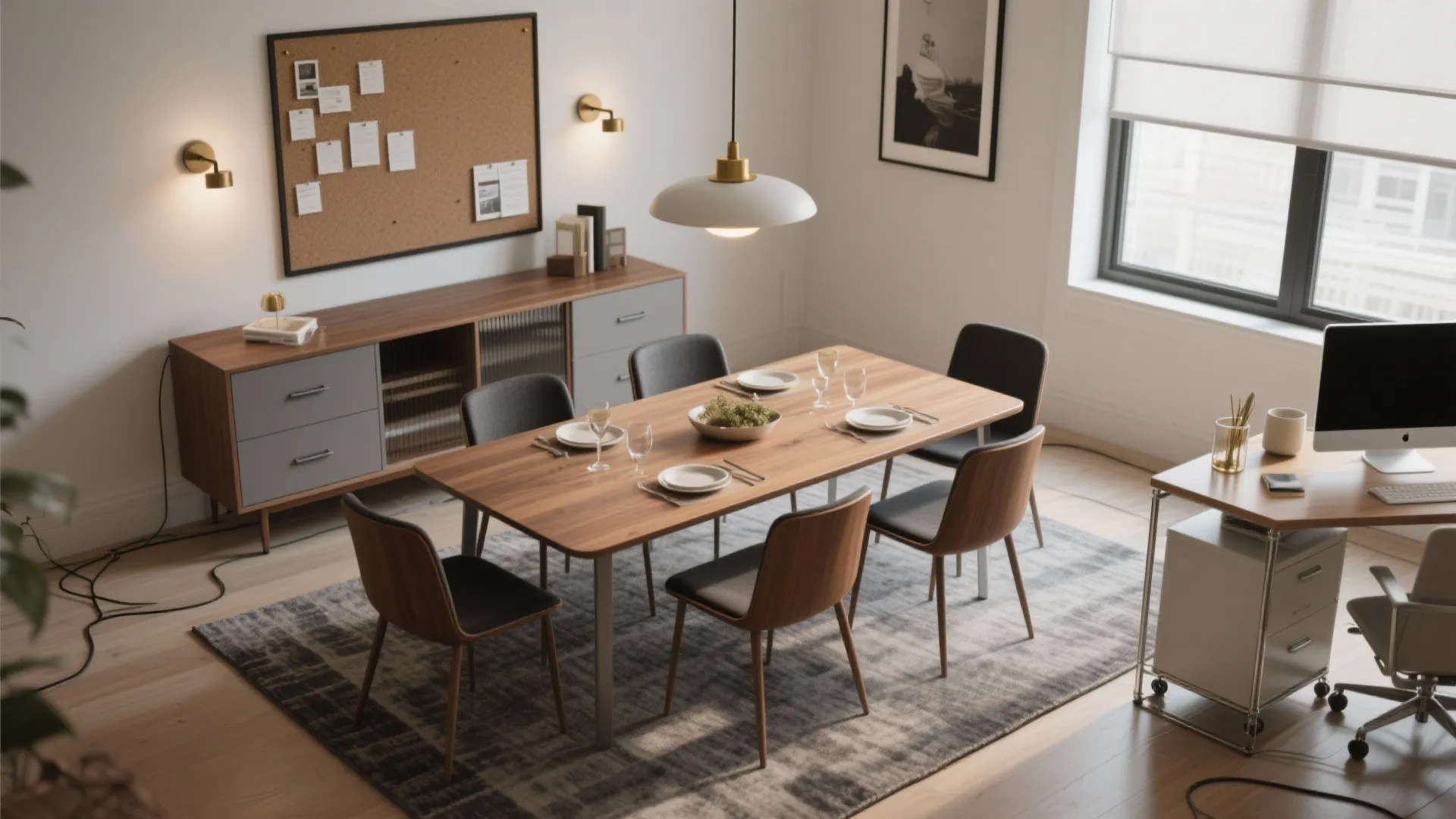 2) Office by Day, Dinner by Night