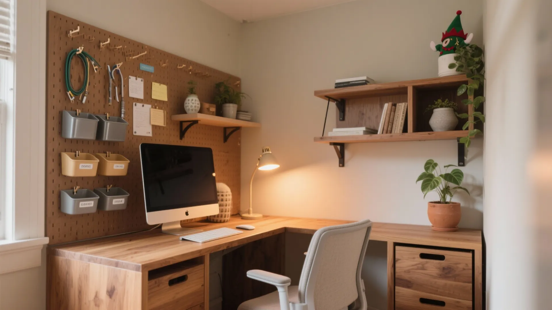 5 Office Elf Ideas: Whimsical, practical office elf ideas to brighten tiny workspaces