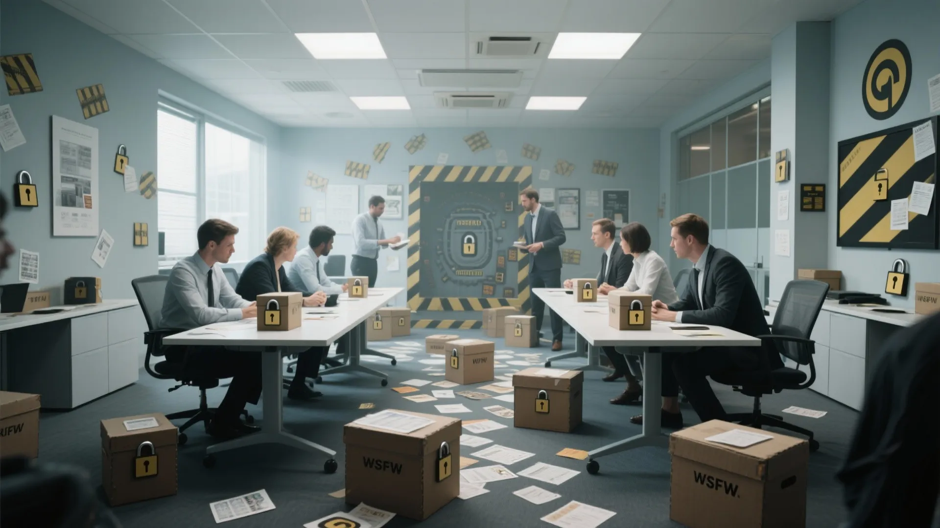 4. Office Escape Room Challenge