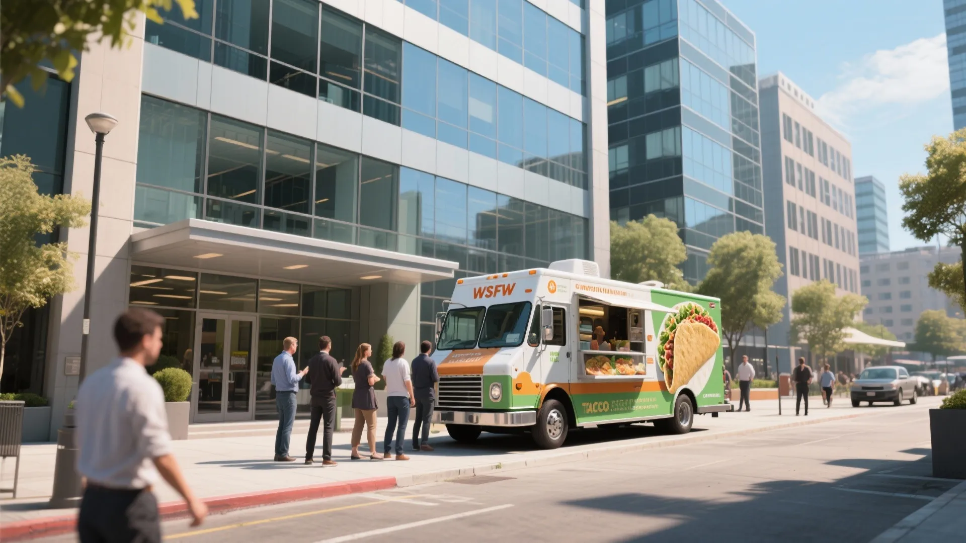 4. Local Food Truck Partnerships