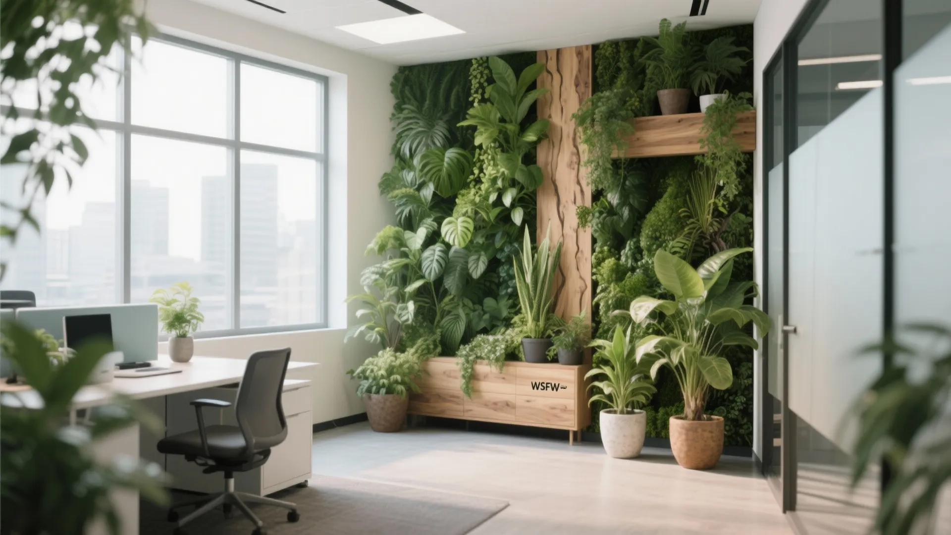 2. Green Corners and Biophilic Touches