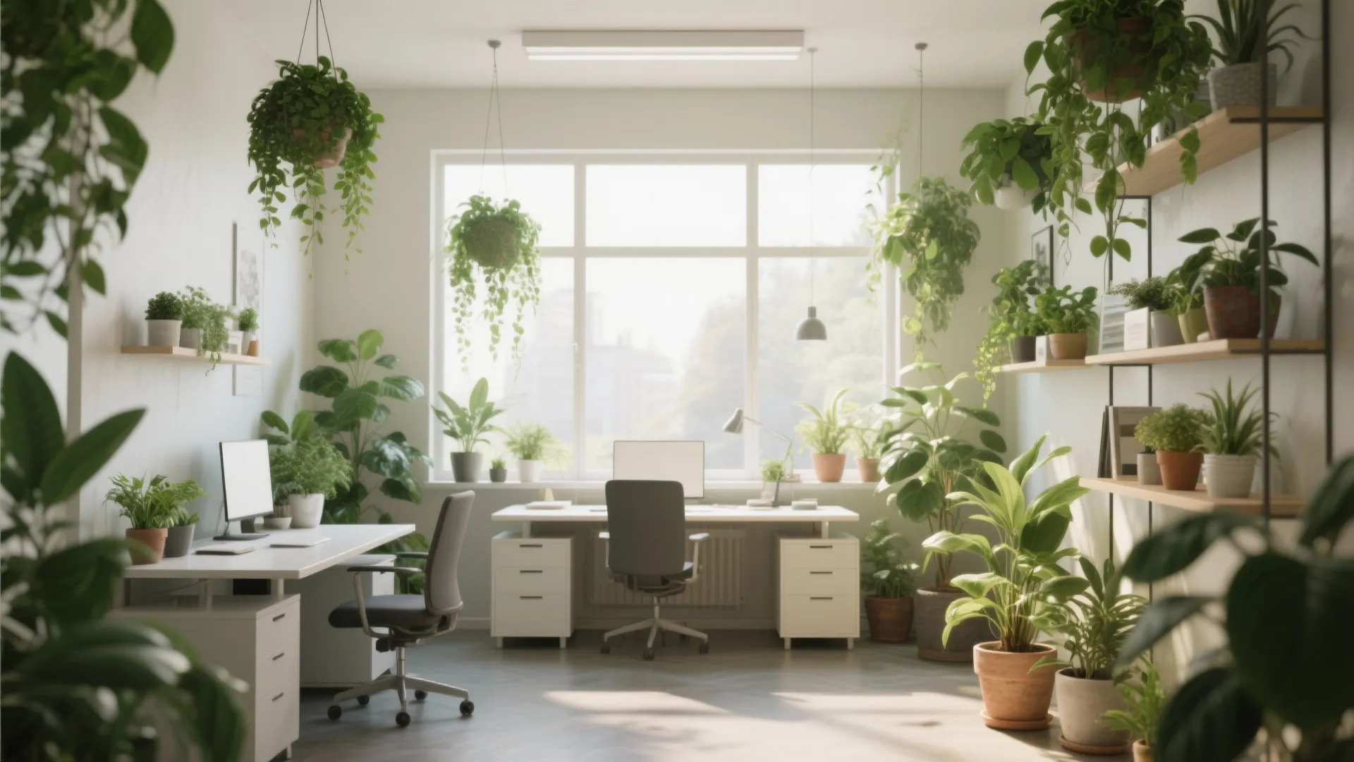 4. Nature-infused Work Zones