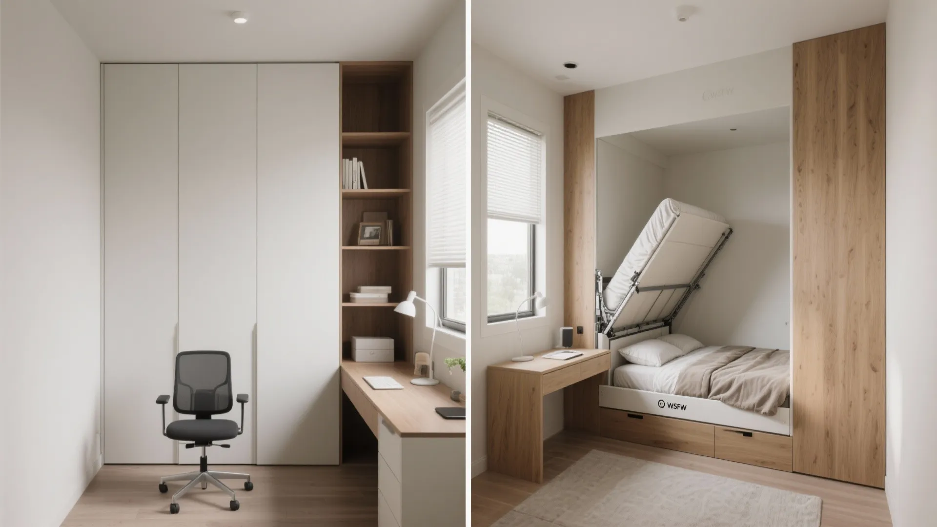 Flexible Third Bedroom: Office + Guest