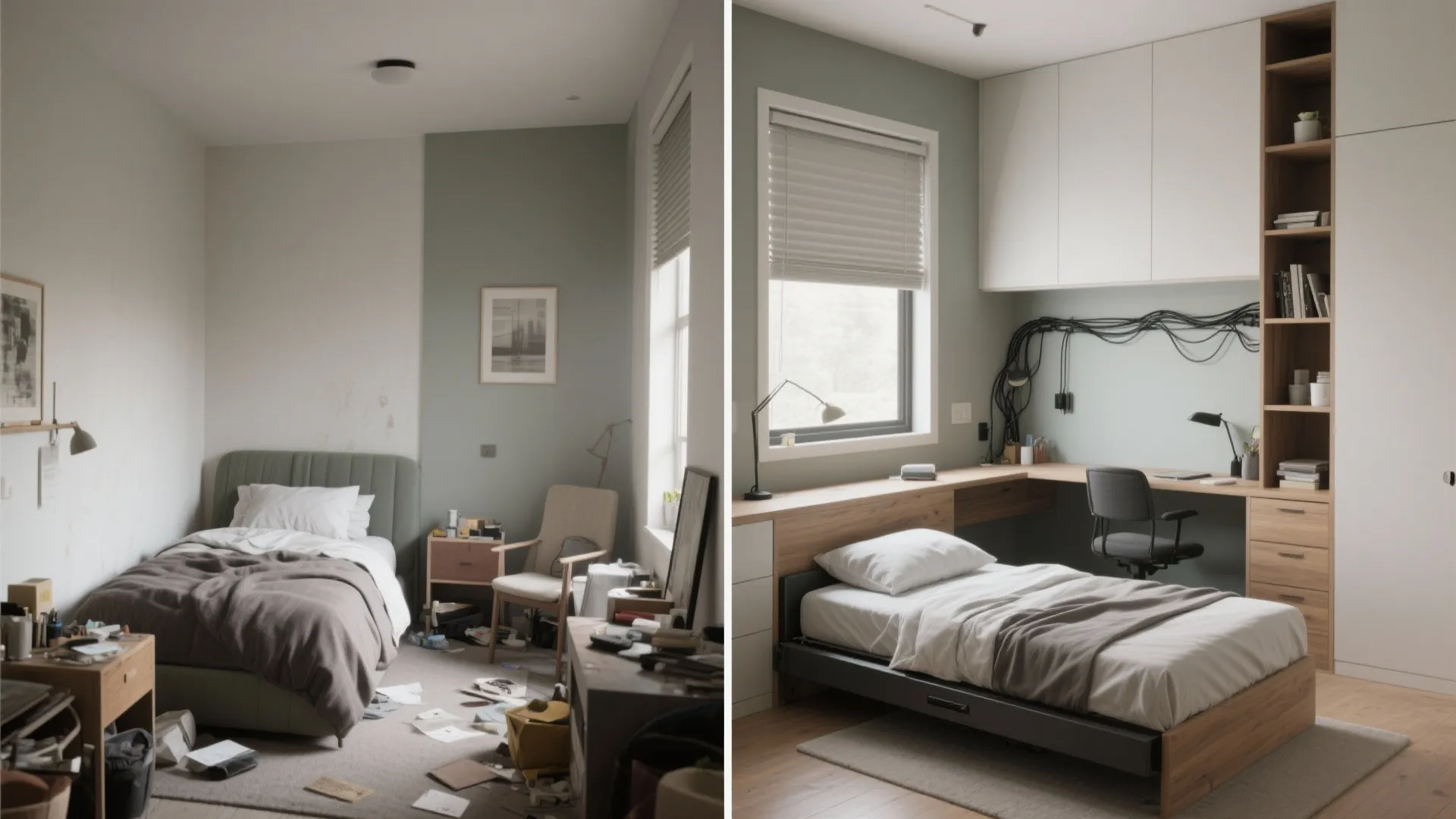 Integrated Home Office + Guest Room Combo