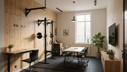 5 Home Office Gym Combo Ideas