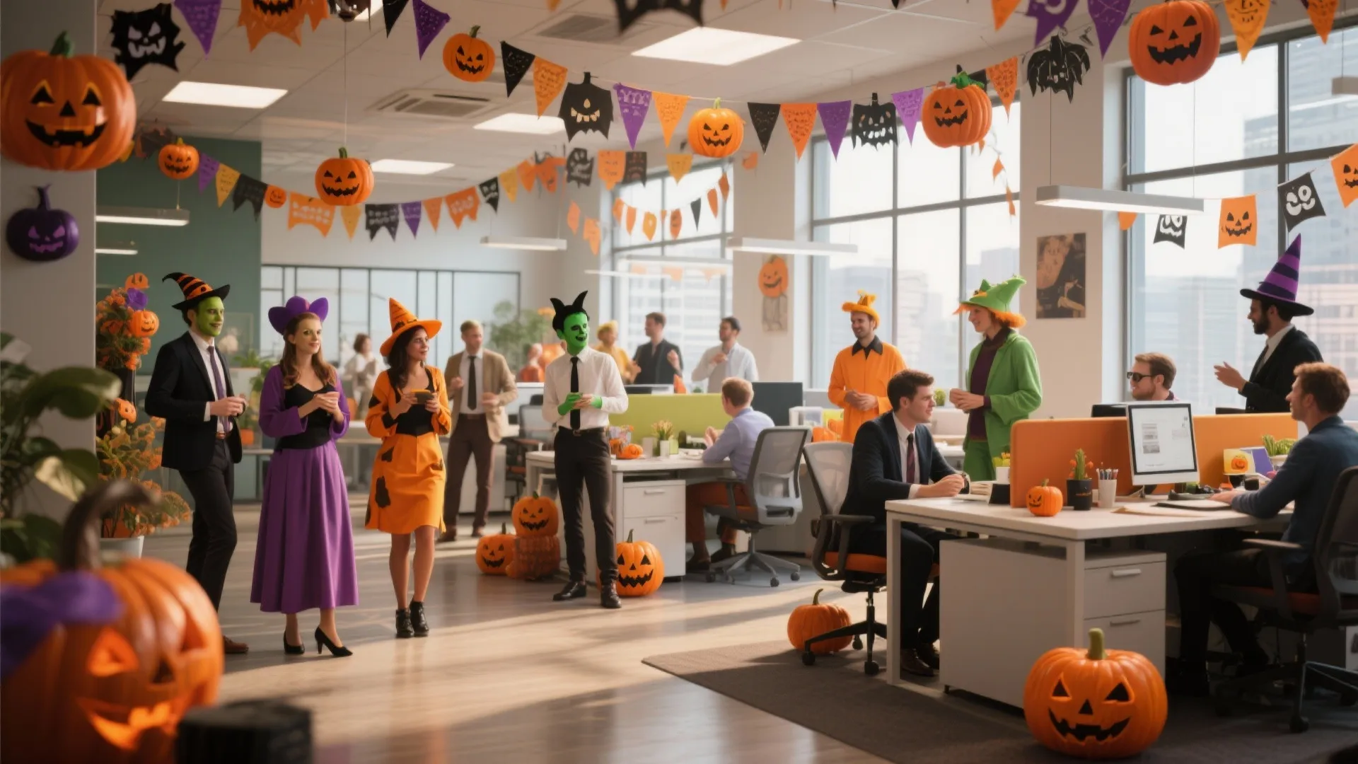 10 Fun & Creative Office Costume Ideas: Spice up the workplace with these clever and easy-to-pull-off costumes that balance fun and professionalism.
