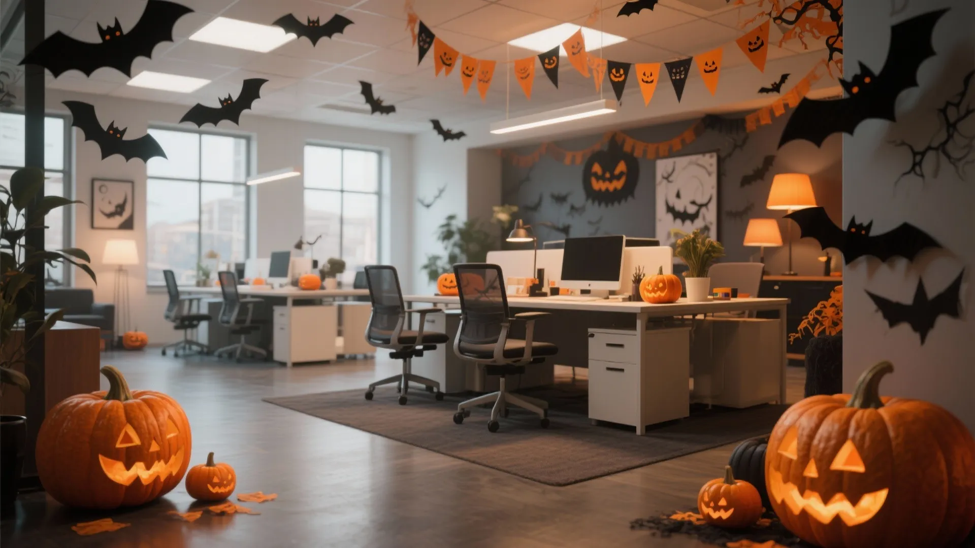 5 Halloween Office Decorating Ideas: Spooky yet stylish: creative decor tips for your workspace