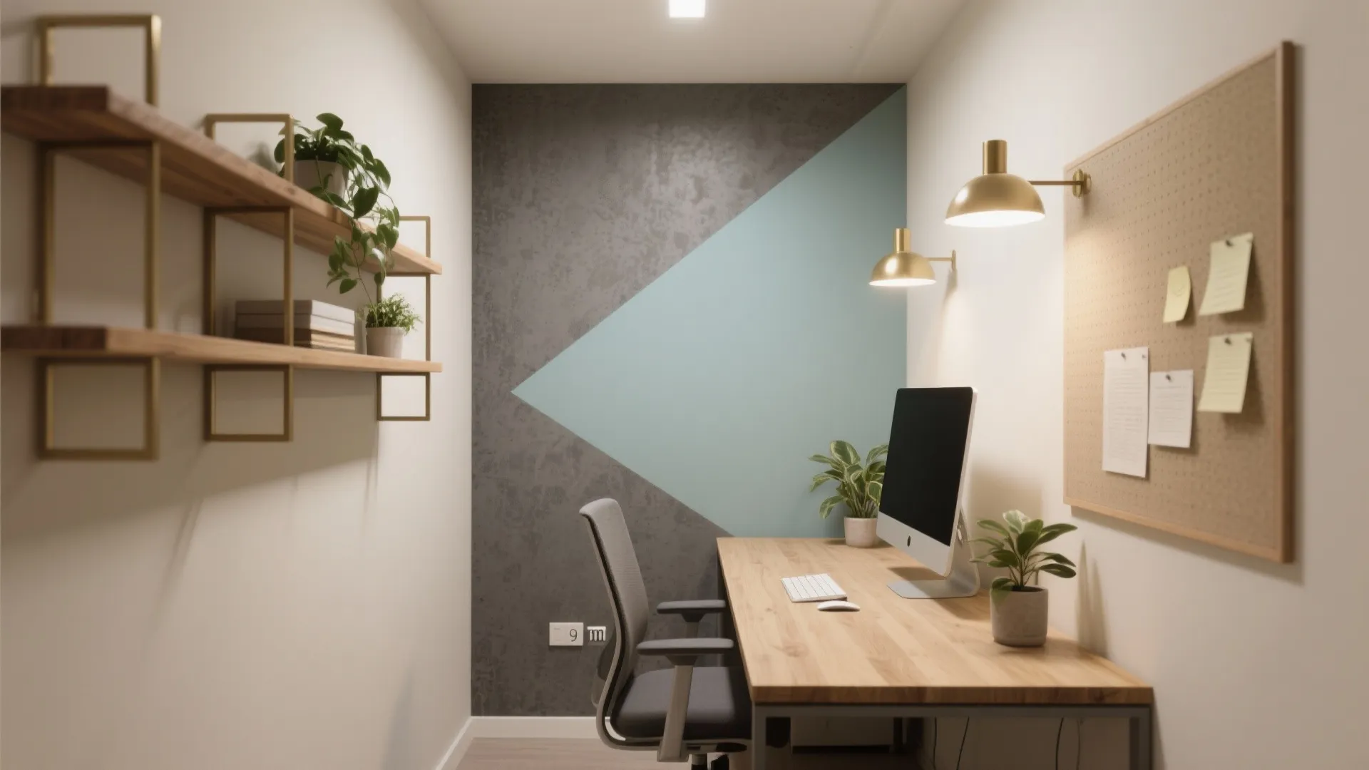 5 Wall Painting Designs for Office Room That Work: A designer’s data-backed color guide for small and hybrid offices