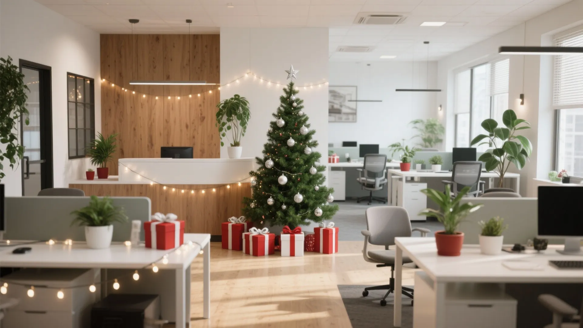 Christmas Office Decoration Ideas — 5 Themes: Fun, practical Christmas theme ideas for office decorations — five small-space friendly concepts