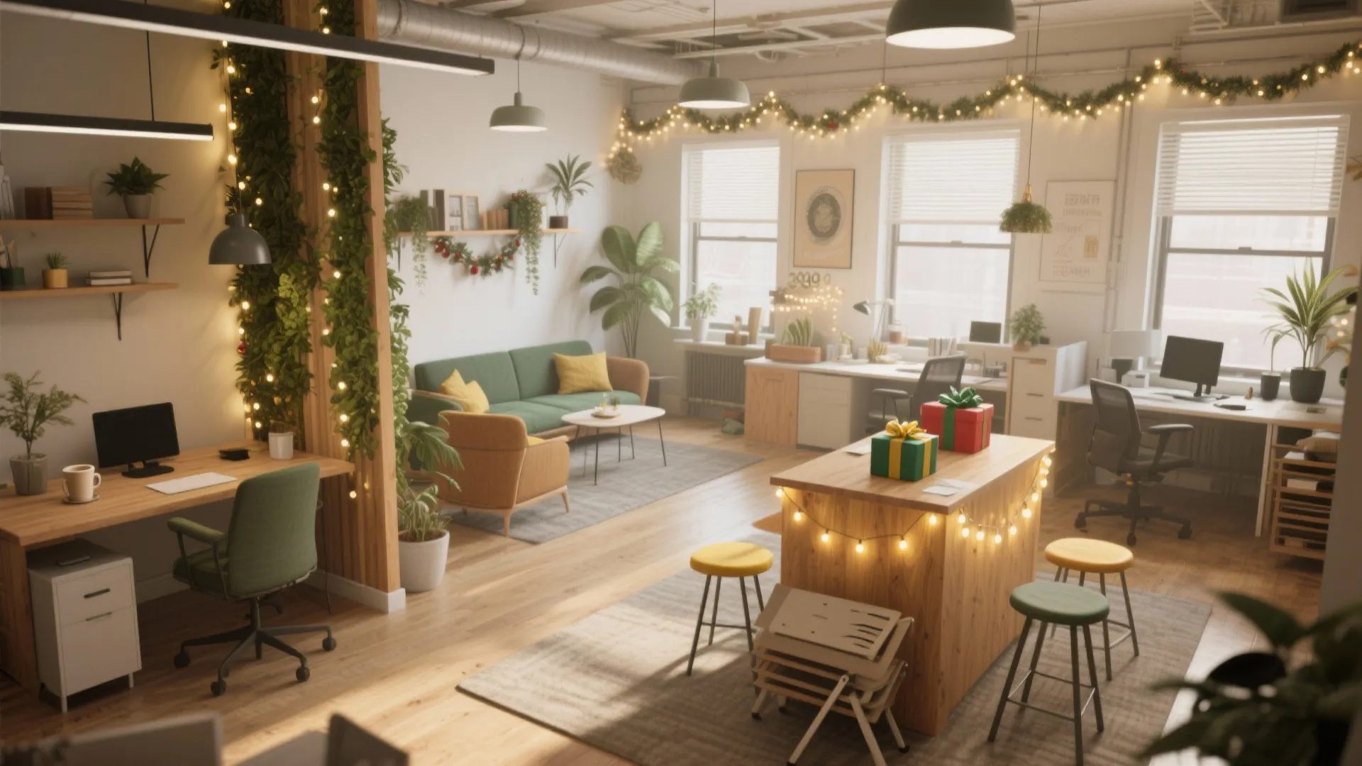 Office Holiday Decorating Ideas — 5 Festive Tips: Easy, budget-friendly office holiday decorating ideas for small workspaces