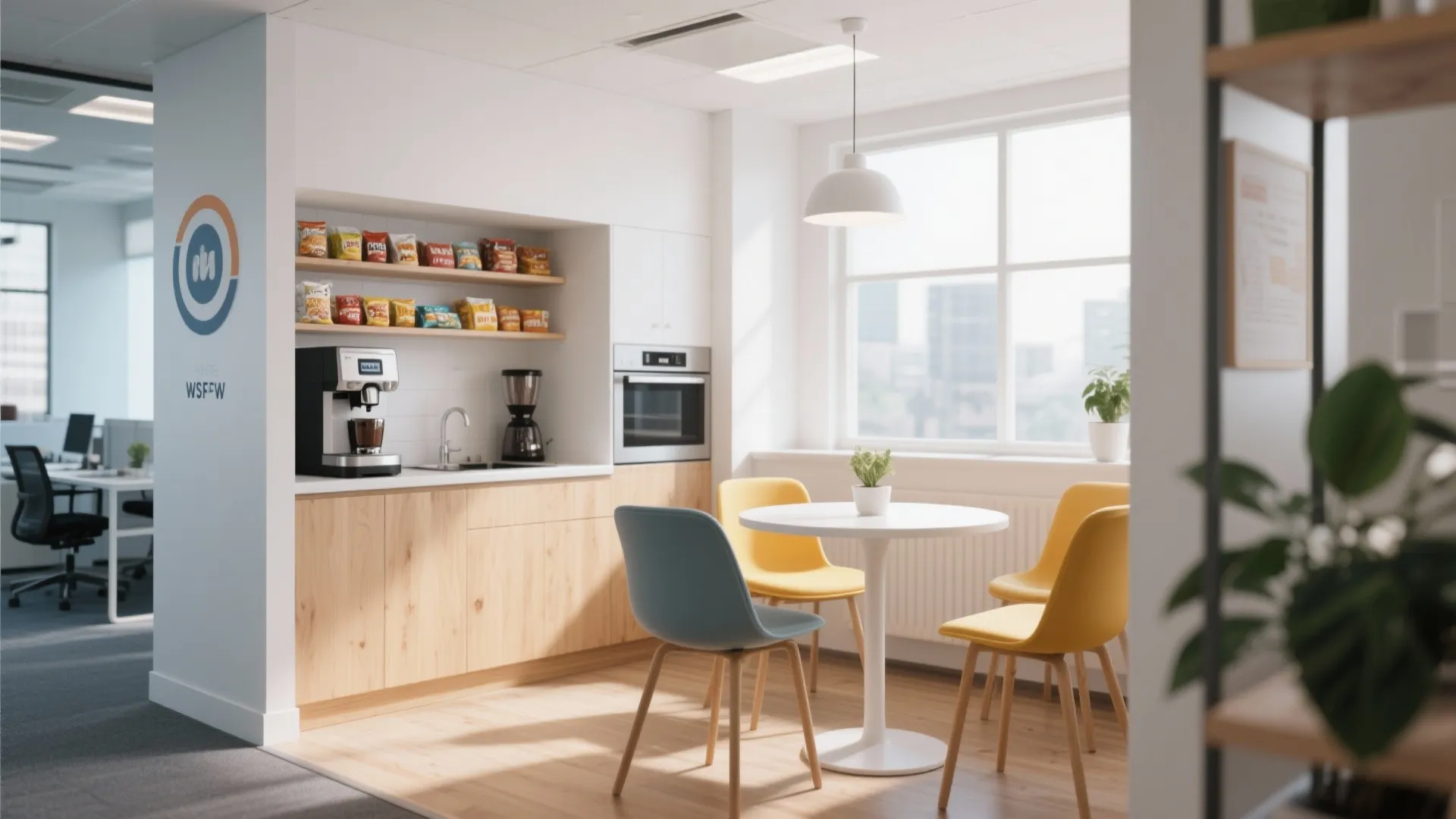 10. Kitchenette as a Social Hub