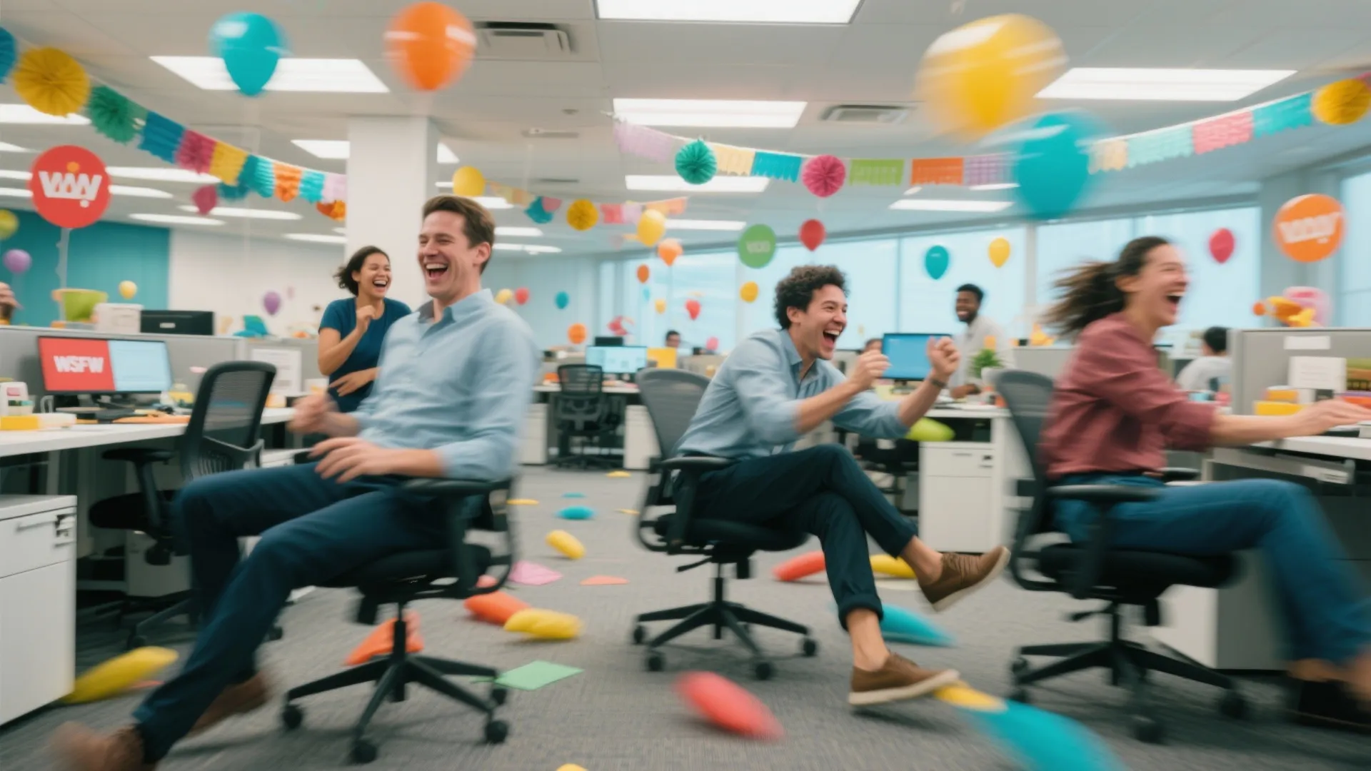 9. Office Mini-Olympics