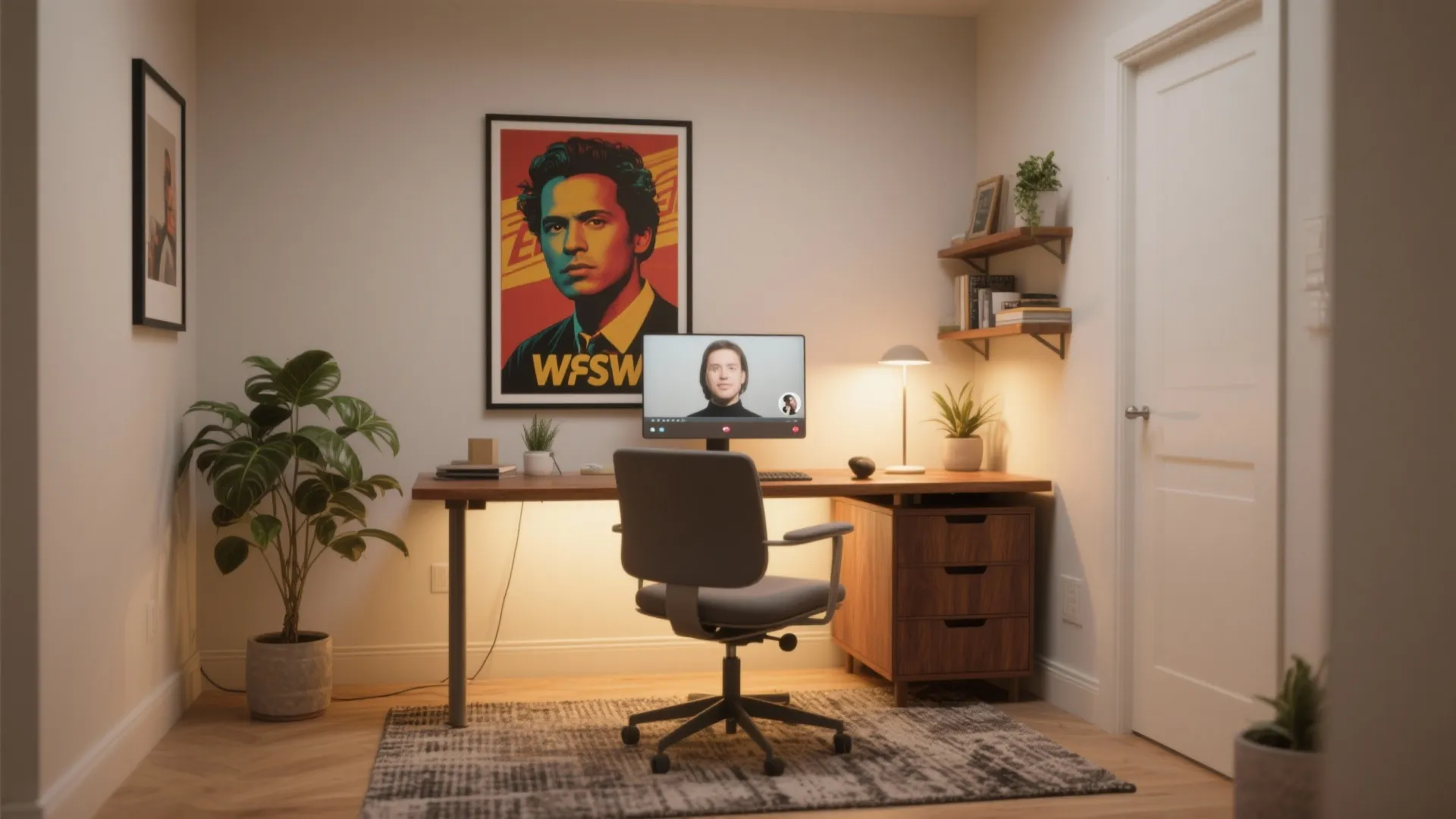 4. Office-corner motivation piece