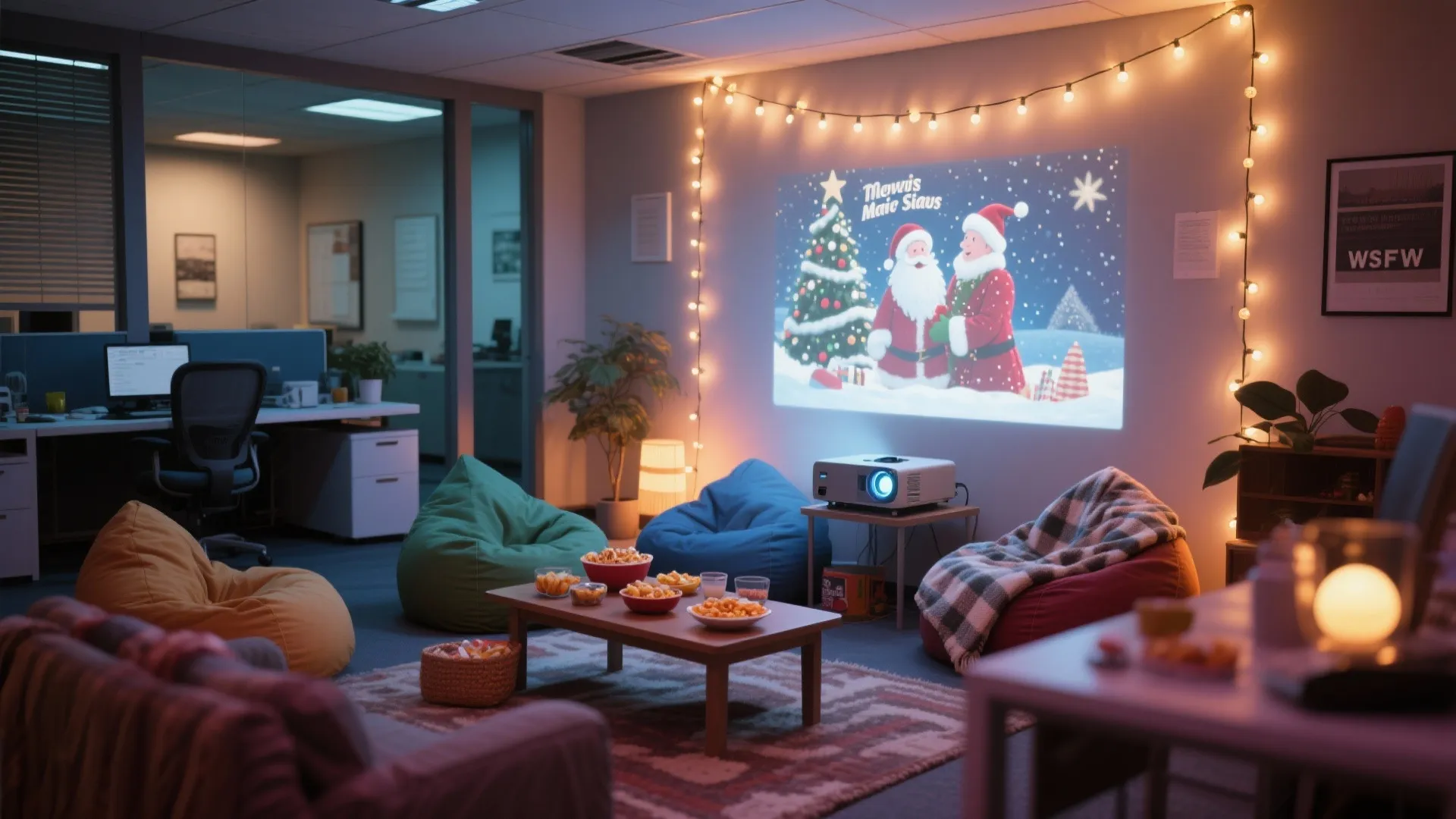 9. After-Hours Movie Night